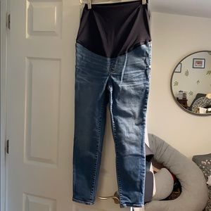 EUC Madewell Maternity Jeans.